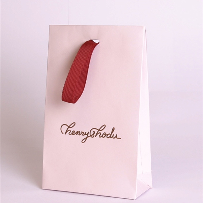 Luxury paper bags - buste rosa