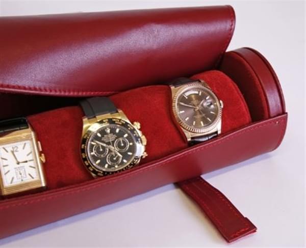 leather travel watch box range
