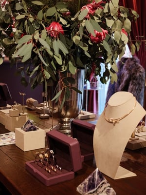 presentoirs de luxe sur mesure