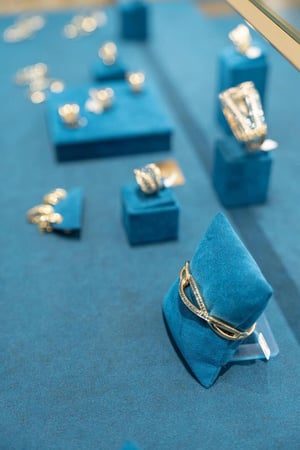 presentoir de luxe pour joyaux