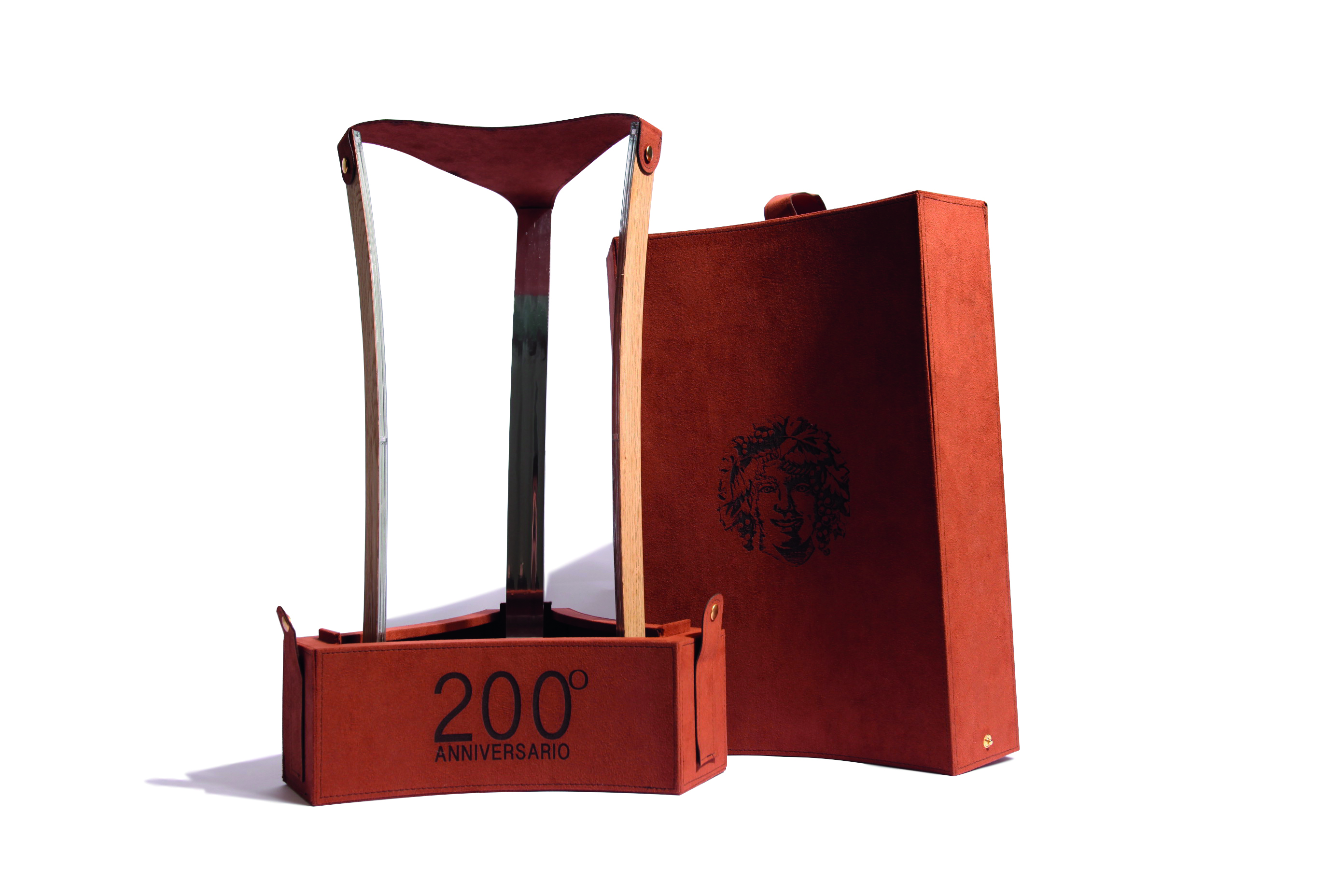 The presentation box created to celebrate the bicentenary of Vecchia Romagna