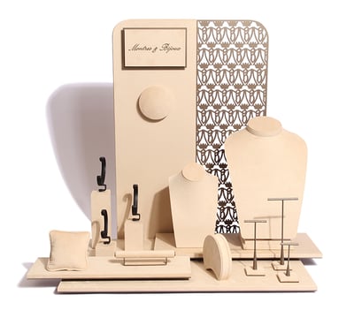 vetrina per gioiellerie Montres & Bijoux