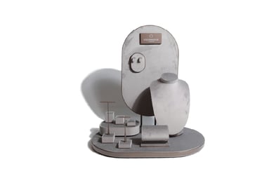 Expositor de pendientes Faro sin base, proyecto Steinbreder realizado por To Be Packing