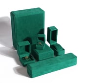 emerald wooden luxury jewelry boxes