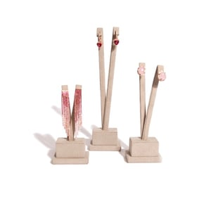 Jewelry displays for earrings
