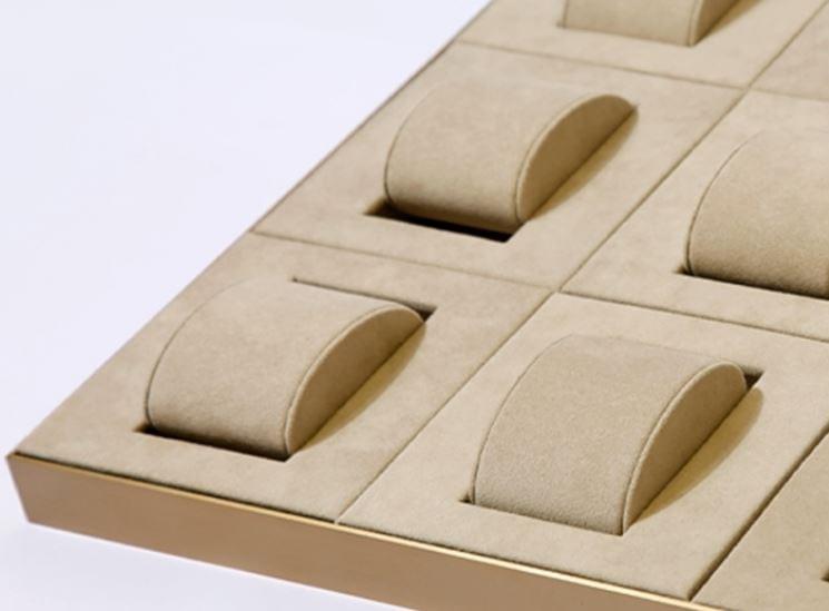 iplusmile Espositore Per Braccialetti in Acrilico Trasparente Espositore Per Collane e Cerchietti Organizer Per Gioielli Da Banco Design Per Negozi e Case