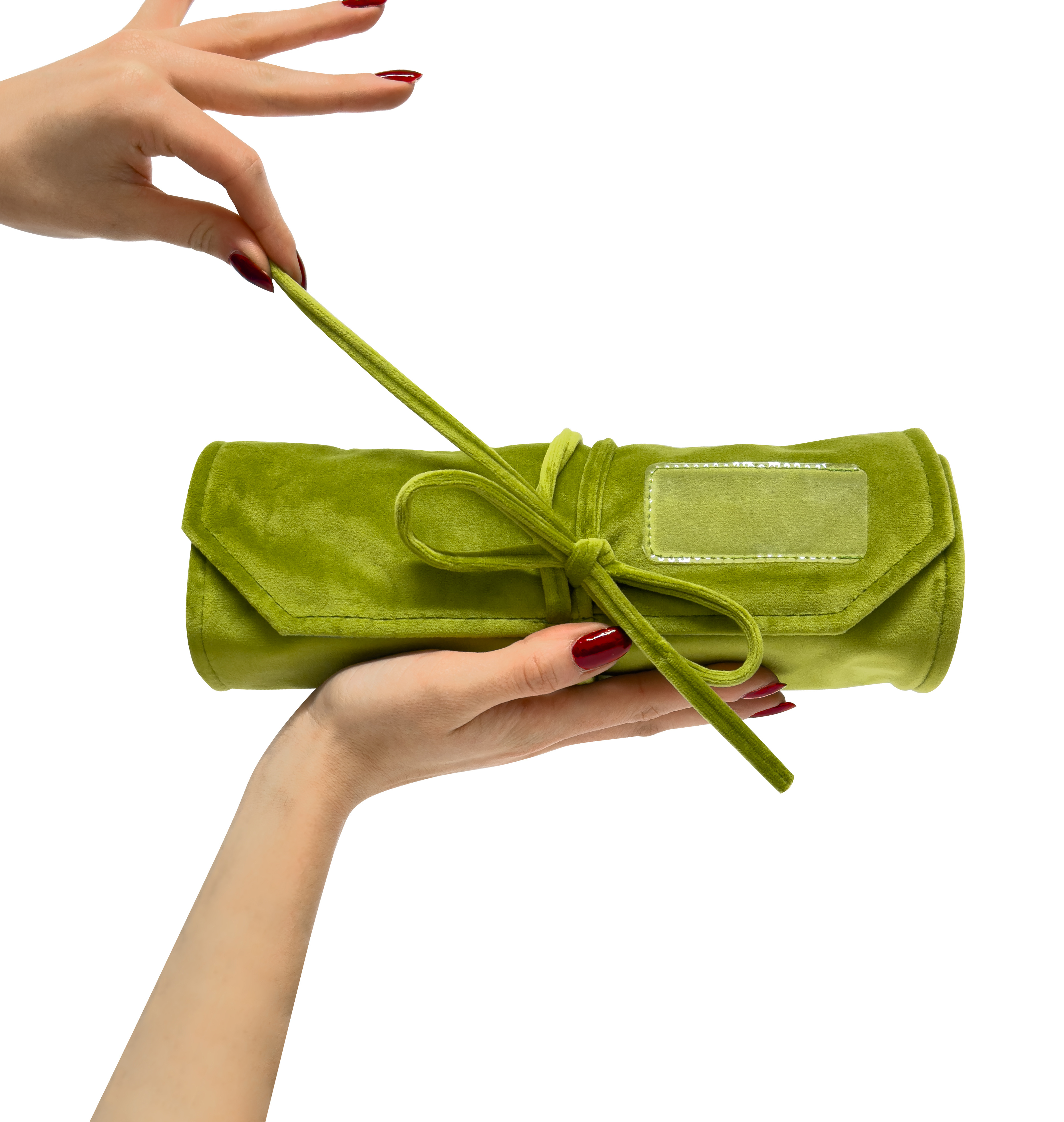 Rotolo Portaorecchini Rotolo Per Gioielli 10 Strisce Staccabili Con Velcro Portaorecchini Viaggio